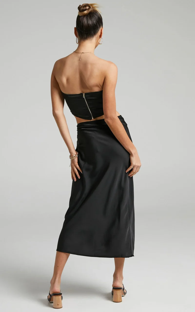 Summer High Waist Slim Zipper Long Skirt Sexy Bodycon - Image 11
