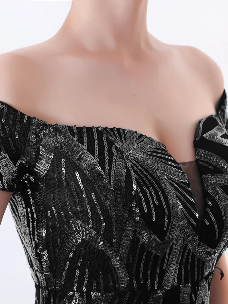 Sexy backless maxi sequin summer dress women - Image 11