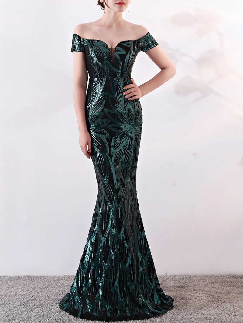 Sexy backless maxi sequin summer dress women - Image 15
