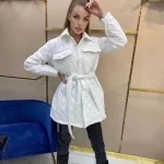 Long Lingge Women's Winter Jacket with Padding - Image 20