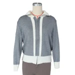 Zipper Knitted Cardigan Outerwear Women Korean Fashion Autumn - Image 3
