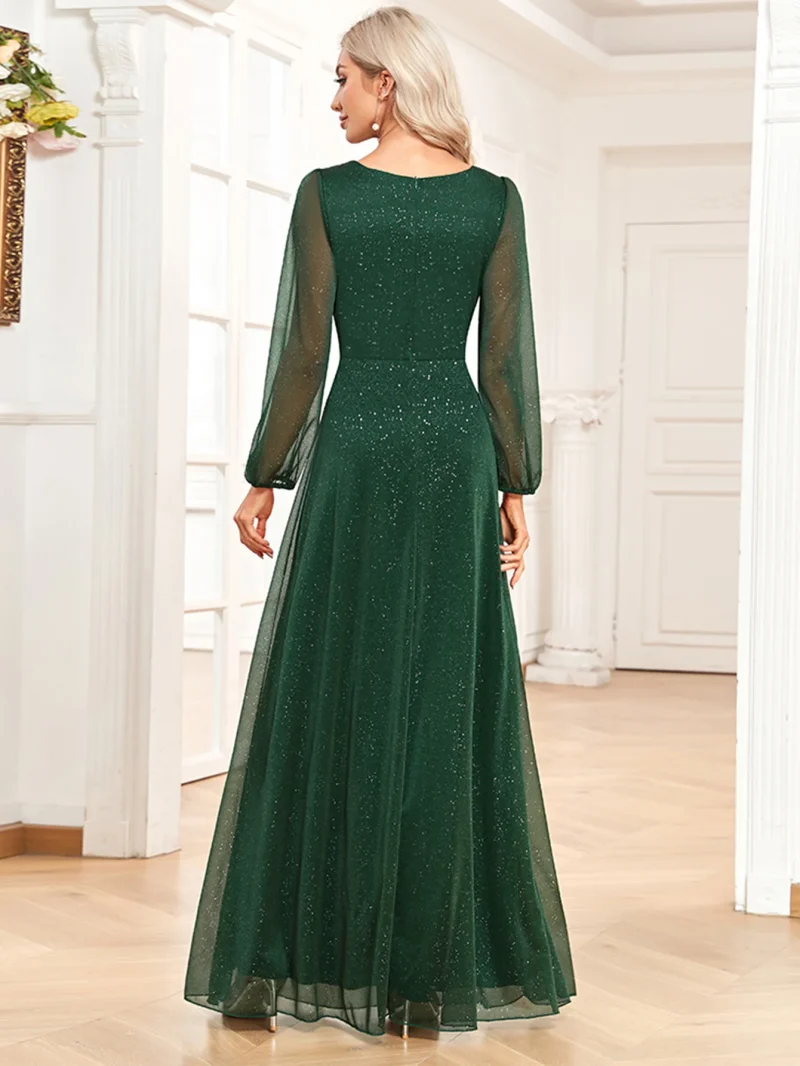 Elegant Chiffon Birthday Party Dress Long Prom - Image 7
