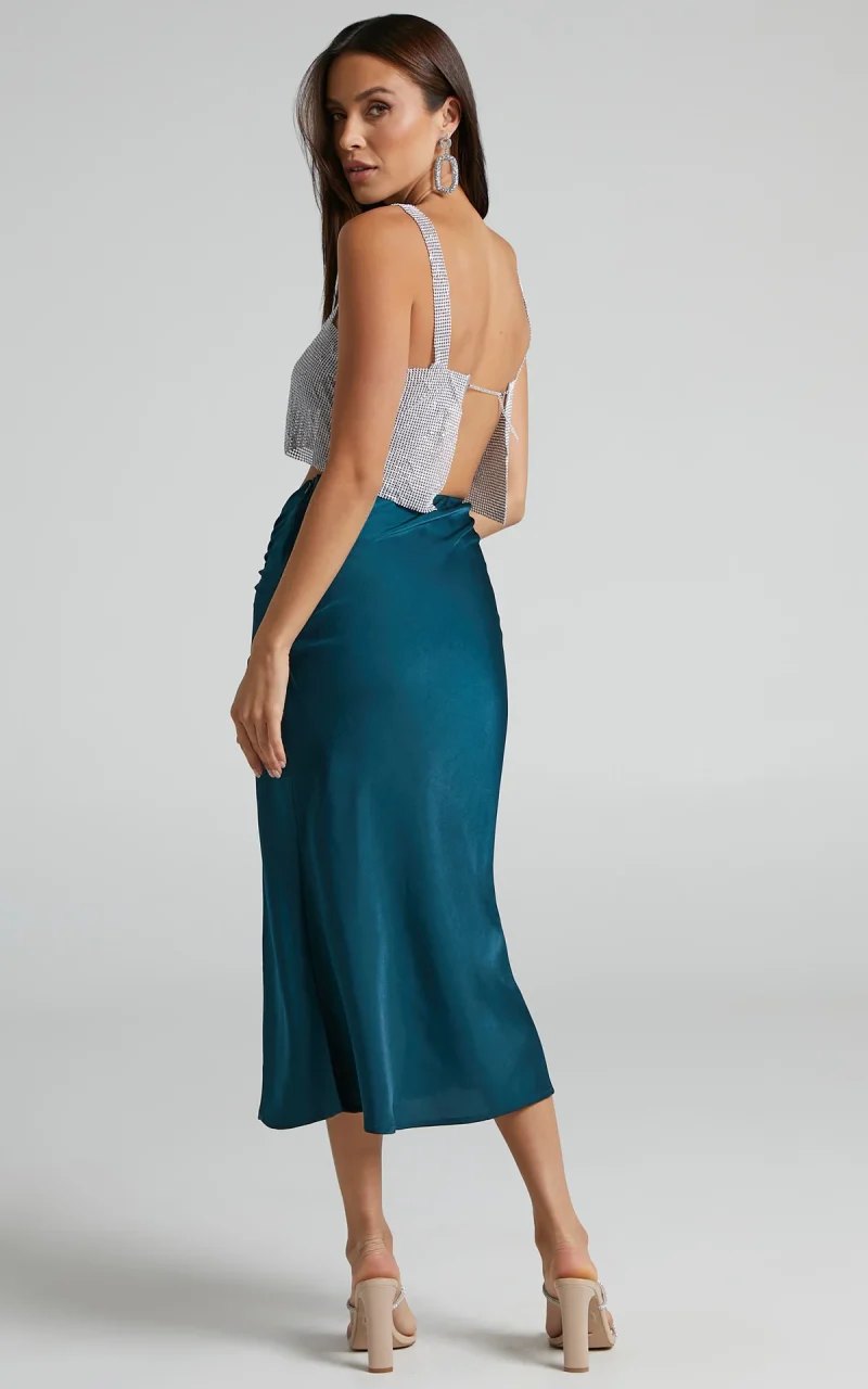Summer High Waist Slim Zipper Long Skirt Sexy Bodycon - Image 13
