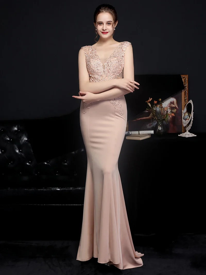 Sexy see through white Diamonds maxi summer dress - Image 19