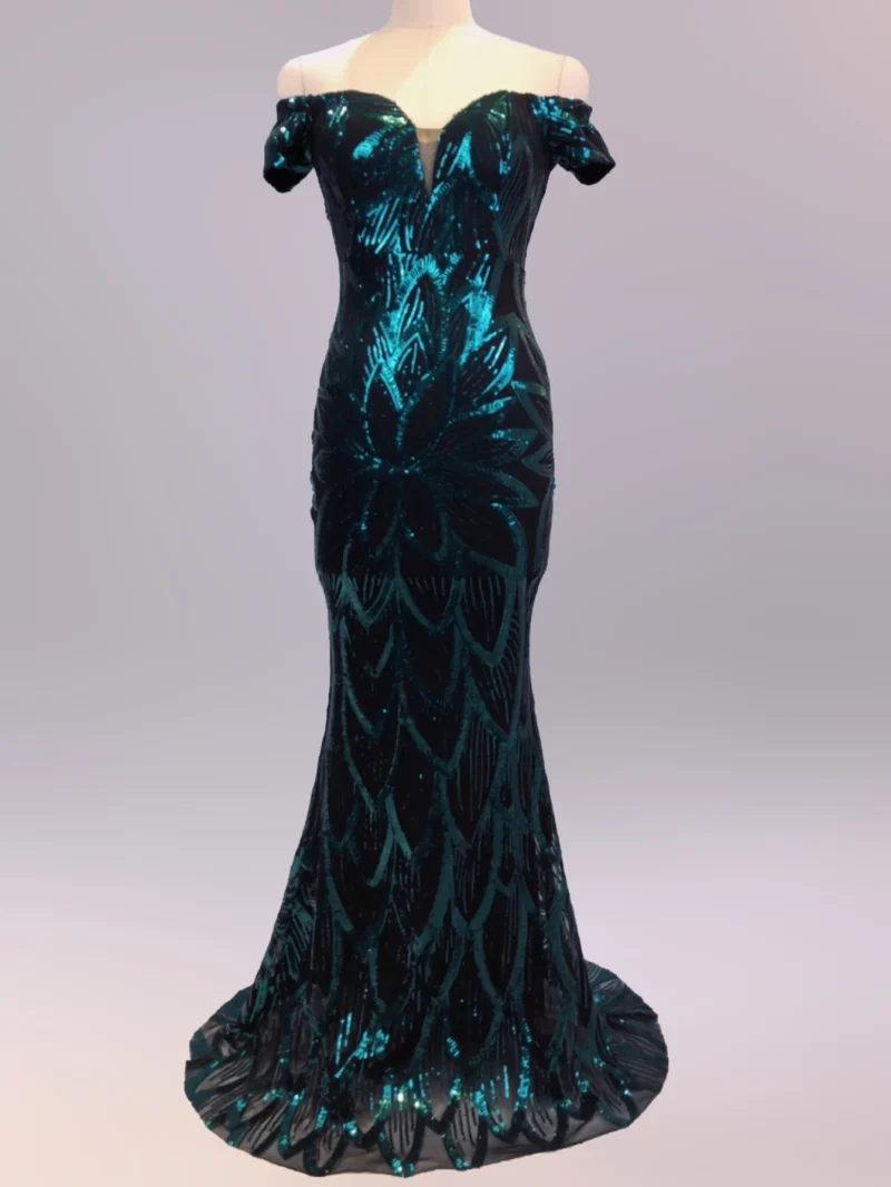 Sexy backless maxi sequin summer dress women - Image 18