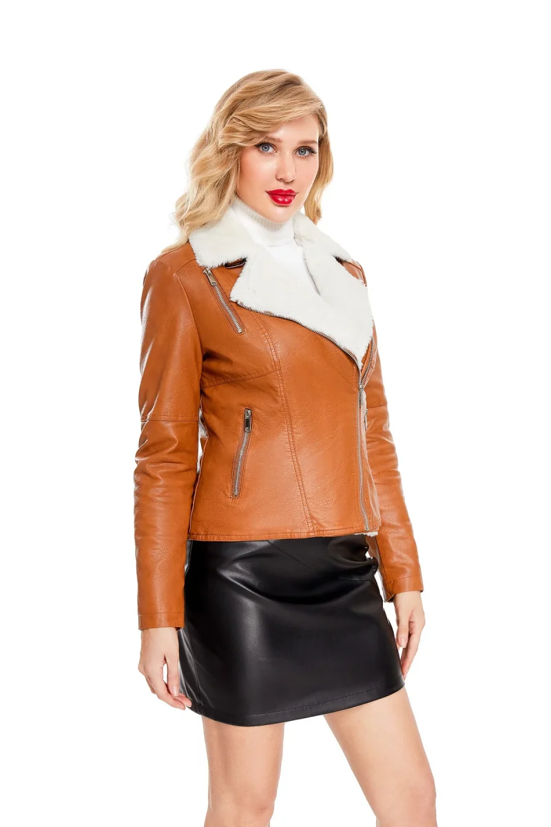 Warm Zipper Coats Black Parkas Female Casual Streetwear Clothes - Image 9