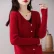 Knitted Sweater Loose Stylish Coat Soft Long-Sleeved Blouse