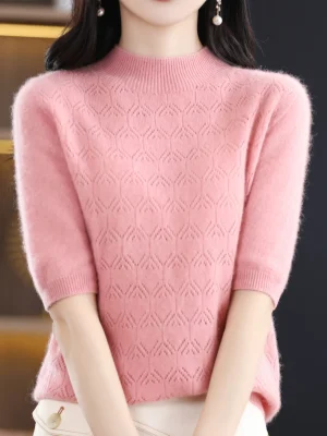 Cashmere Sweater Knitted Women’s Pullover