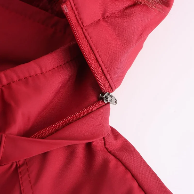 Fashion Hooded Cotton Padded Clothes Detachable Hat Thick Warm Jackets - Image 10