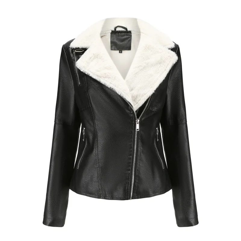 Warm Zipper Coats Black Parkas Female Casual Streetwear Clothes - Image 11