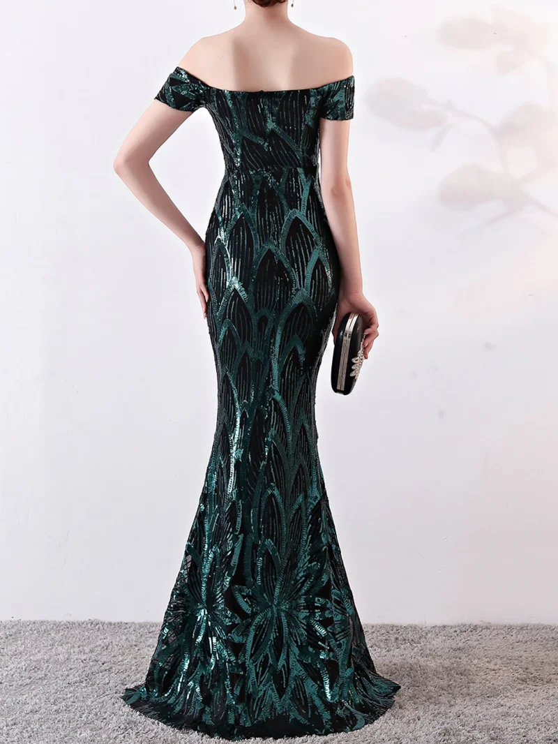Sexy backless maxi sequin summer dress women - Image 17