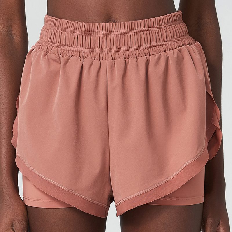Cold Cover Loose Anti-Exposure Yoga Shorts for Women - Image 2
