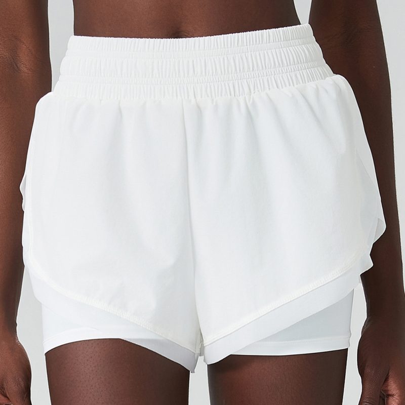Cold Cover Loose Anti-Exposure Yoga Shorts for Women - Image 3