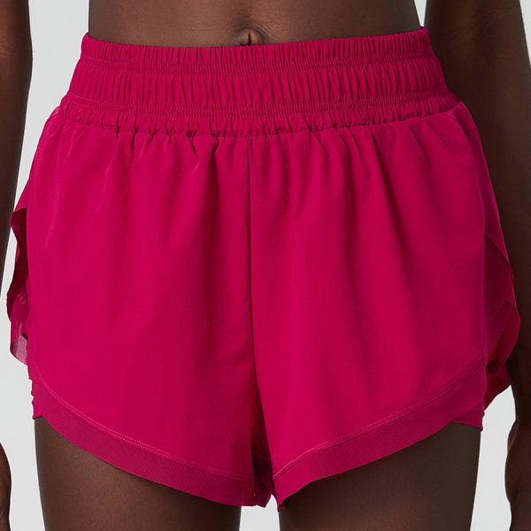 Cold Cover Loose Anti-Exposure Yoga Shorts for Women - Image 4