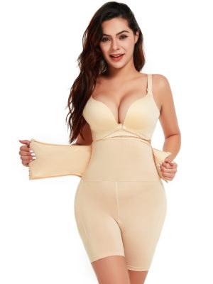 Three-Breasted Adjustable High Waist Slimming Pants