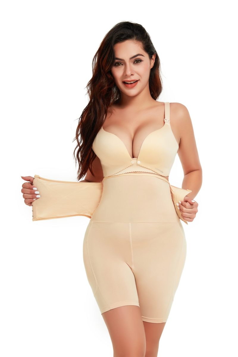 Three-Breasted Adjustable High Waist Slimming Pants