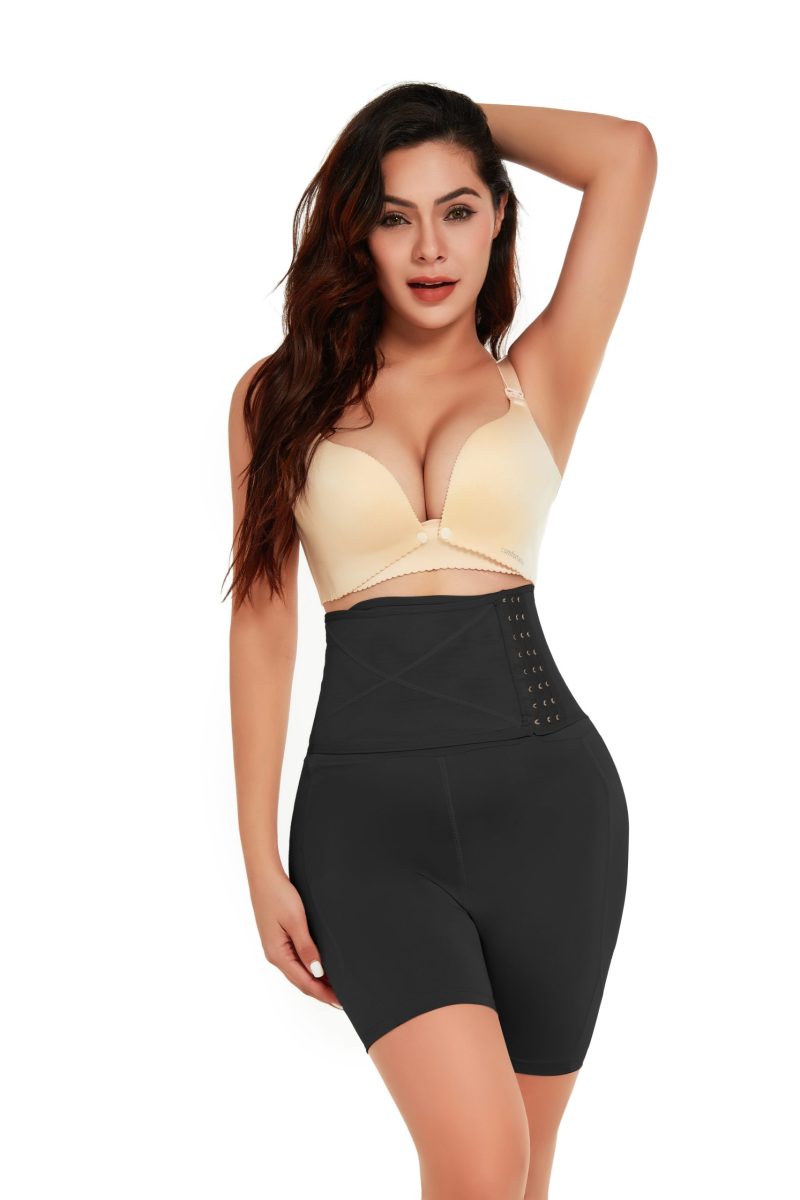 Three-Breasted Adjustable High Waist Slimming Pants - Image 4