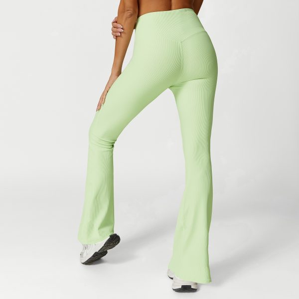 High Waist Yoga Wide Leg Pants – Figure-Flattering & Hip Lifting - Image 4