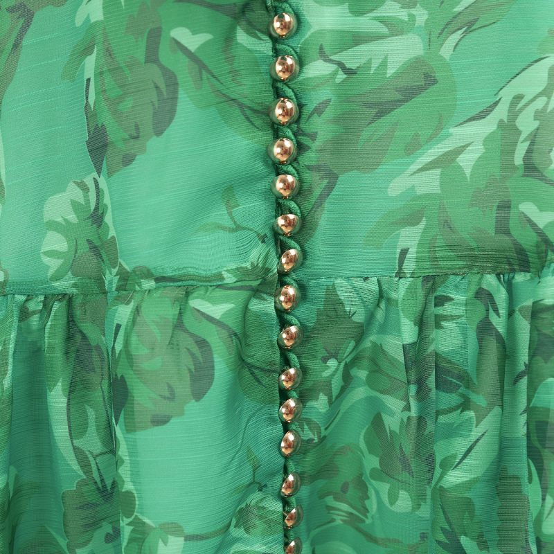 Elegant Summer Printed Strap Waistband Dress for Women - Image 9