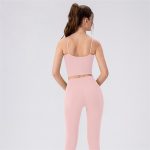 High Elastic Lycra Yoga Suit: Shockproof Vest & Hip Lift Pants - Image 8