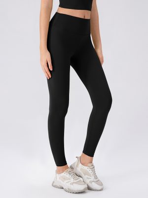 High Elastic Lycra Yoga Pants: Skinny Fit & Hip Raise Design