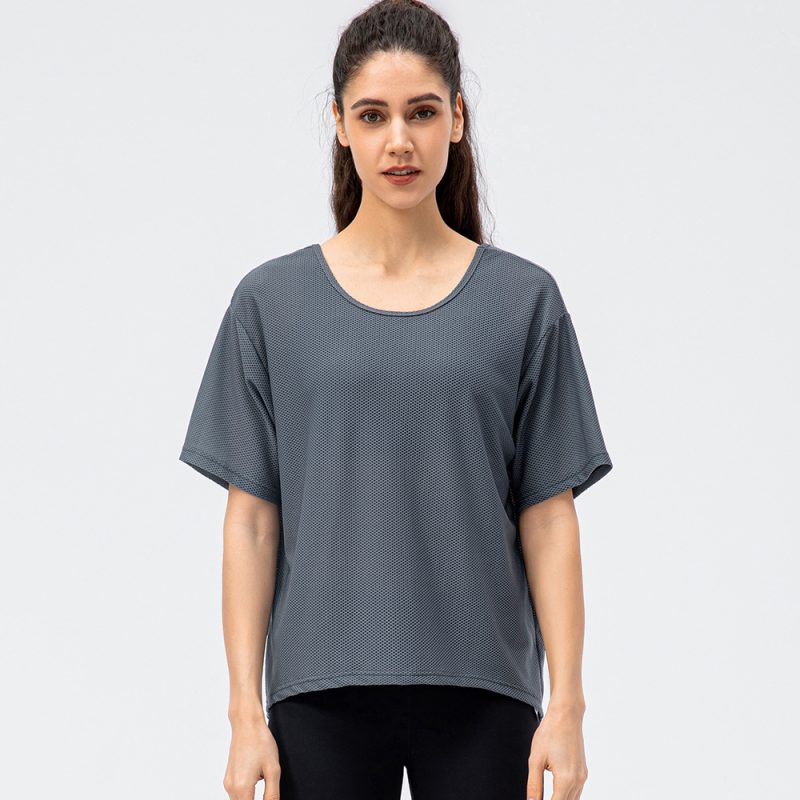 Summer Women’s Loose Sports T-Shirt: Quick Drying & Breathable