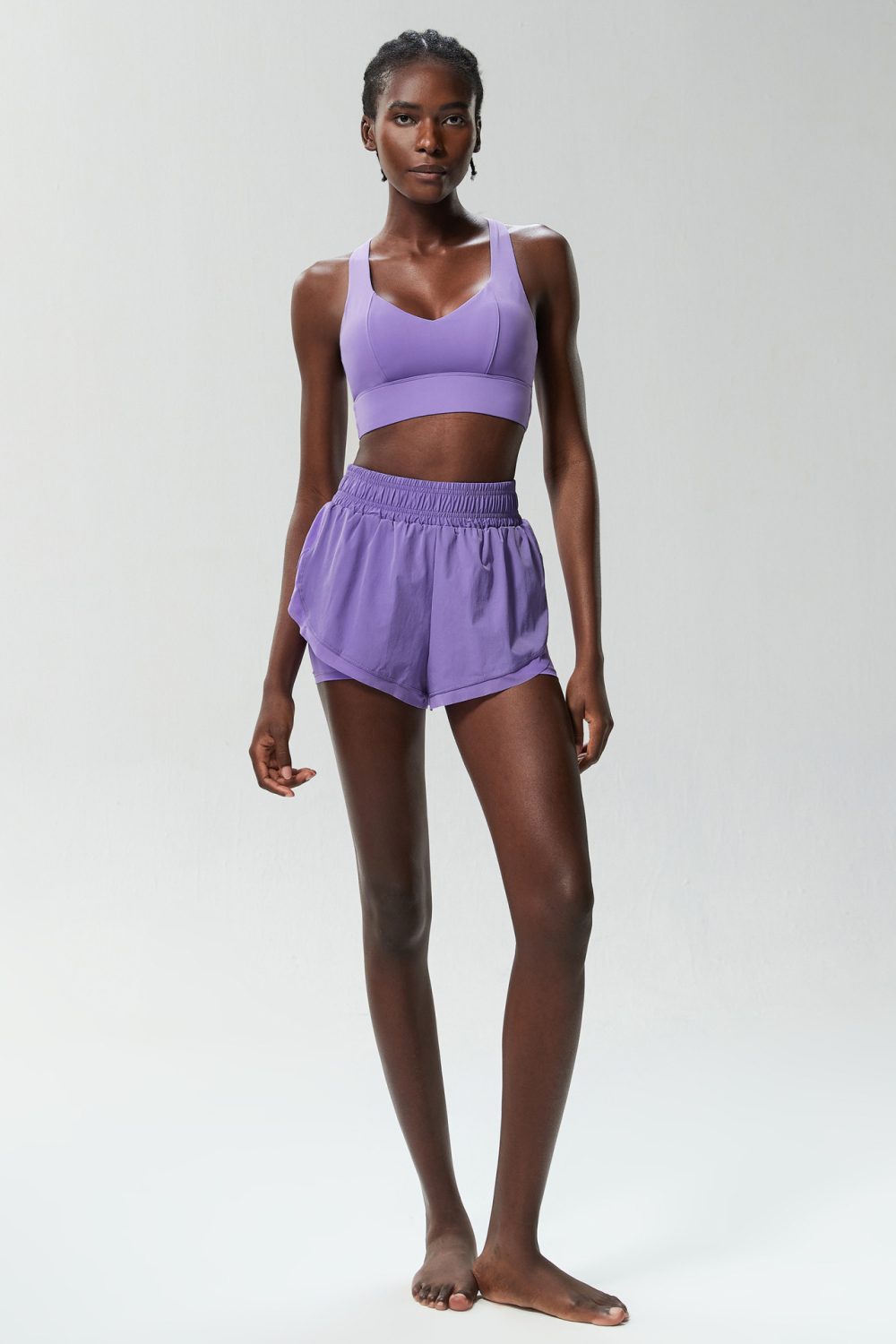 Women’s Quick Drying Yoga & Running Two-Piece Workout Set