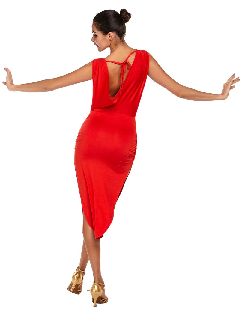 Latin Dance Wear Square Dance Dress for Exercise and Performance - Image 2