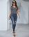 Women’s Slim Casual Mesh Star Sequined T-Shirt for Summer