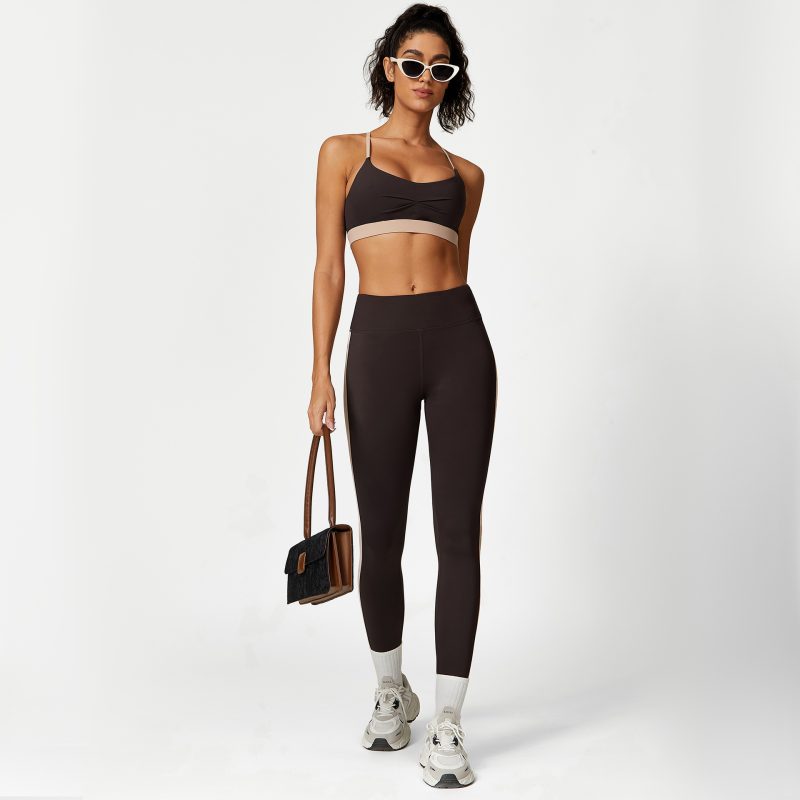 High Waist Yoga Pants – No Embarrassment Line Fitness Suit - Image 2