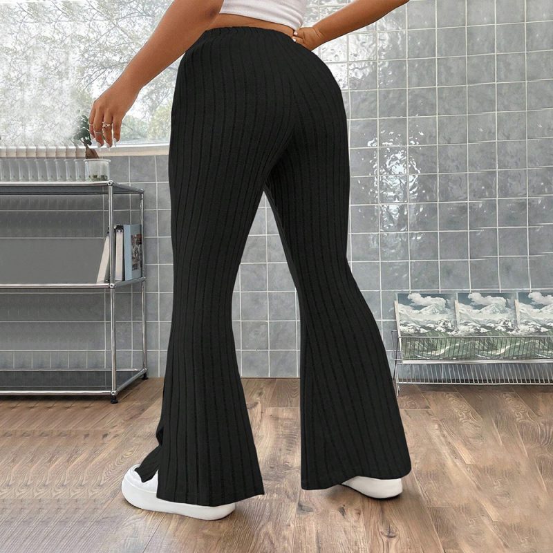 Plus Size Casual Wide Leg Pants: Drape & Show Off Your Legs - Image 2
