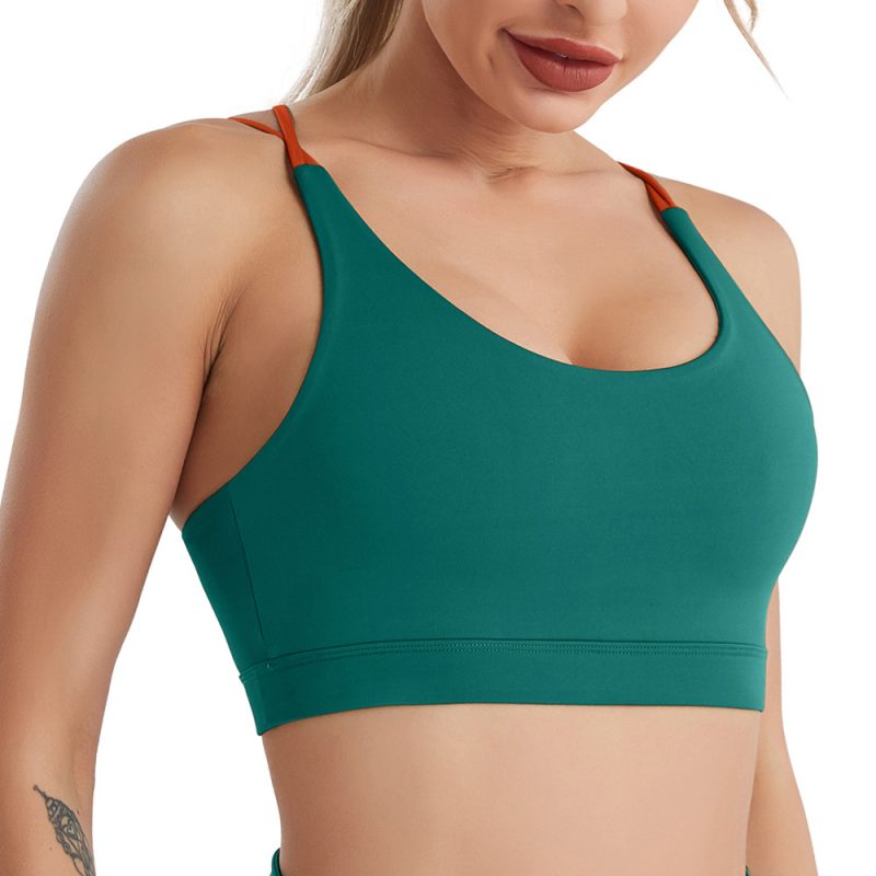 Women’s Wireless Push-Up Workout Bra - Sexy Beauty Back Design