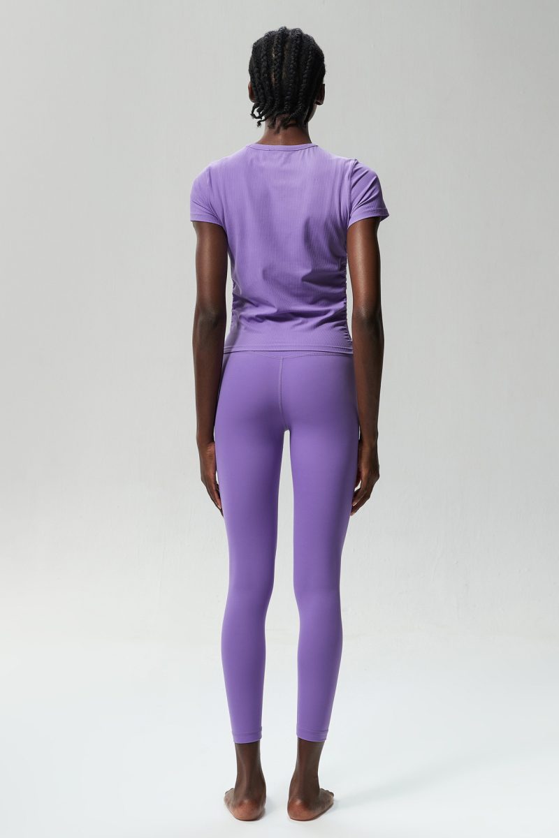Nude Feel Quick-Dry Yoga Wear Suit - Women's Two-Piece Set - Image 5