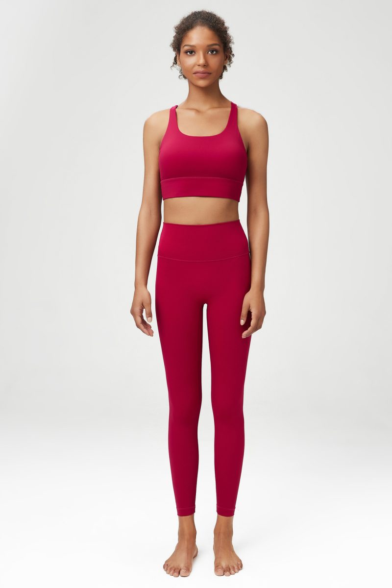 Lycra Classic Yoga Suit - Women's Body-Hugging Fitness Outfit - Image 4