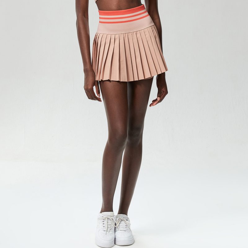 High Waist Quick-Dry Fitness Skirt for Women - Anti-Exposure - Image 4
