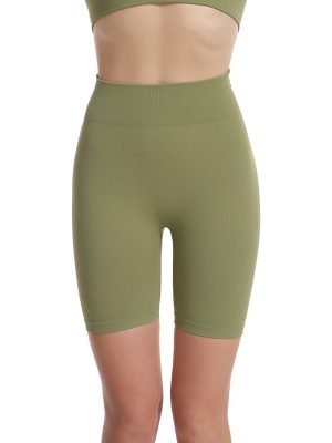 High Waist Hip Lift Yoga Shorts