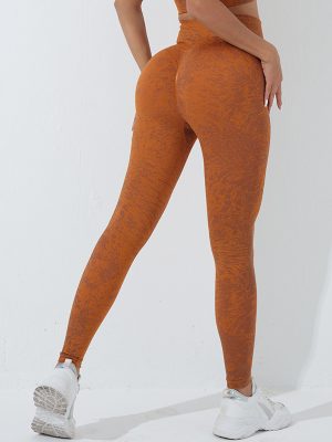 Seamless High-Waist Yoga Pants for Women – Nude Feel