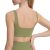 Green Thin Shoulder Bra