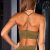 Army Green Y-Shaped Bra