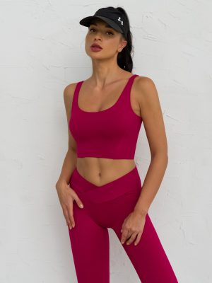 Women’s Backless Yoga Jacket & Shockproof Sports Bra