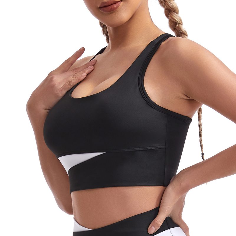 Wireless Push-Up Sports Bra - Shockproof Workout & Yoga Top - Image 4