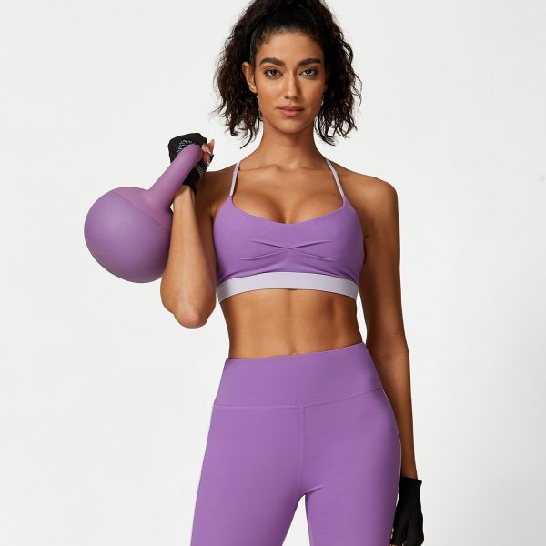 High Waist Hip Lift Fitness Pants & Sports Bra Yoga Set