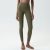 Liquid Glue Wave Seamless Yoga Pants Forest Green