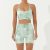 Light Grayish Green Bra Shorts