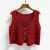 Red Single Vest