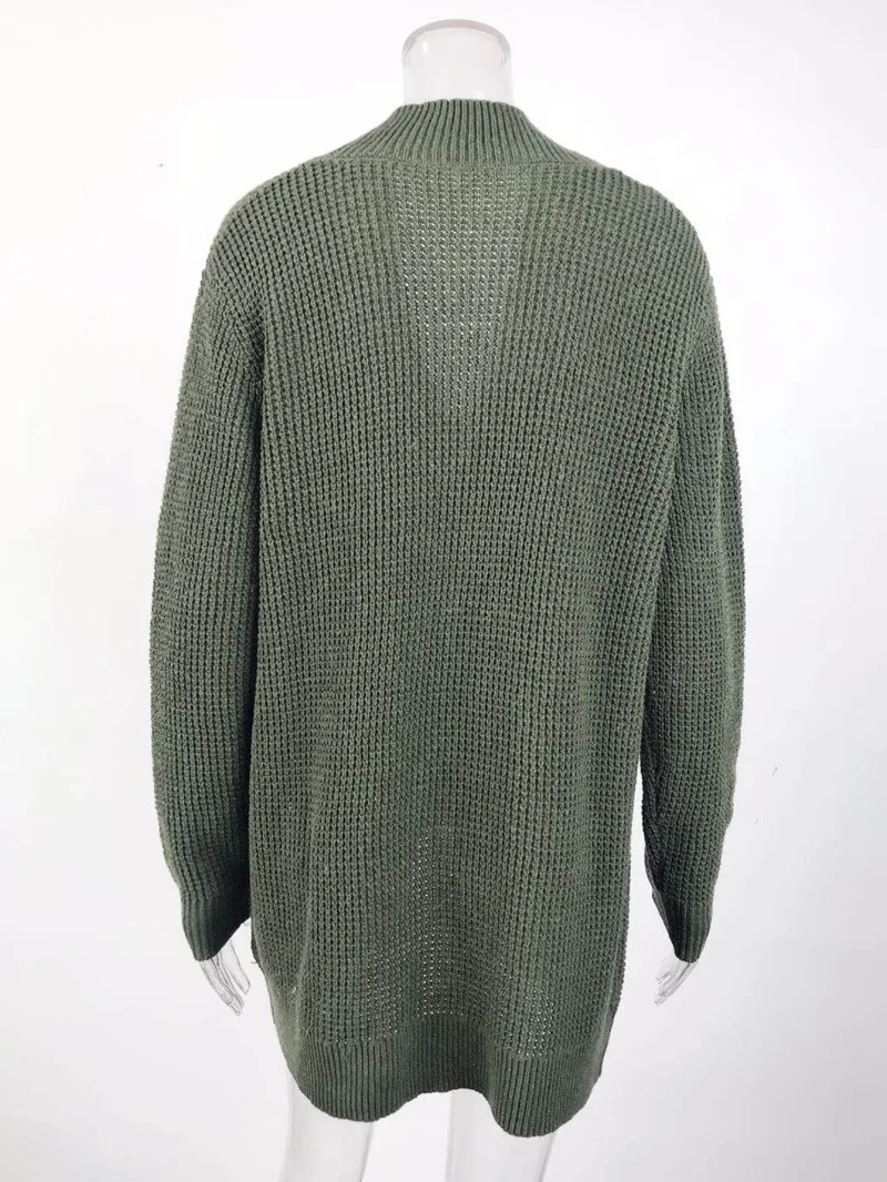Fashion Knitted Sweater Coat Women Cardigans Fall Winter - Image 16