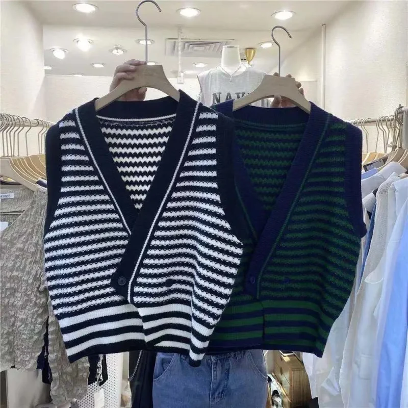 Korean Fashion Soft Kniited V Neck Cardigan Sweater Women - Image 12