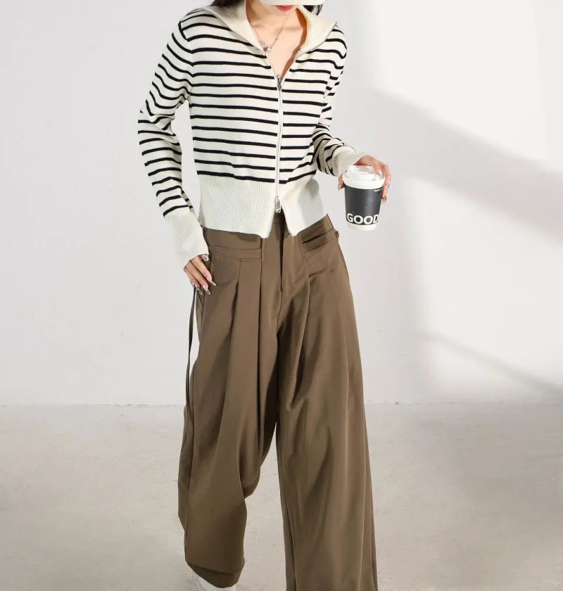 Knit Cardigan Outerwear Women Fashion Sweater Coat 2024 - Image 13