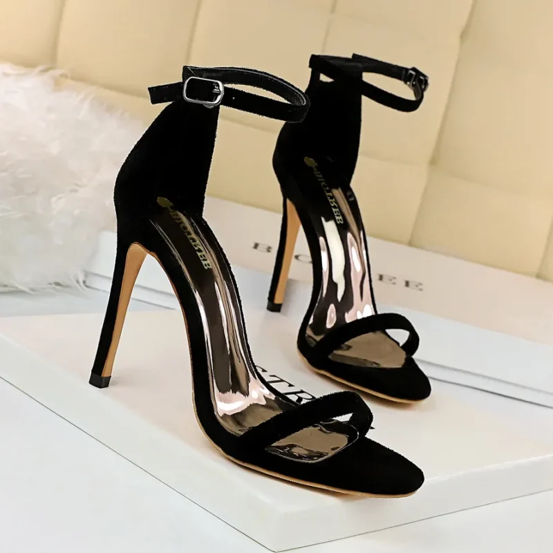 Women Heels Sandals Fetish 10cm High Heels Lady Open Toe - Image 16