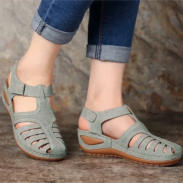 Women Sandals New Summer Shoes Woman Plus  Heels Sandals For Wedges - Image 4